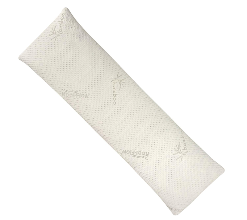 Snuggle-Pedic white full body pillow