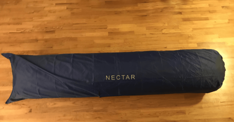 Nectar mattress in bag packaging
