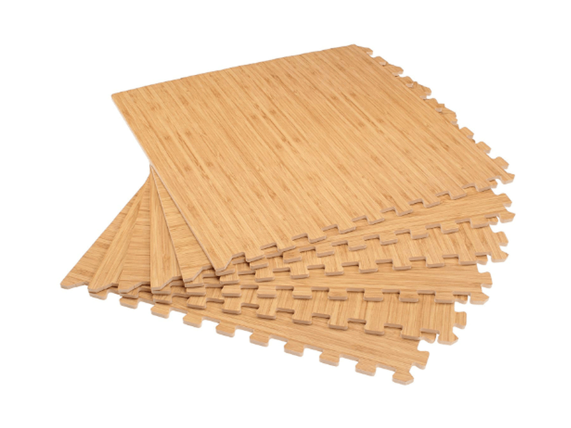 Forest Floor Printed Wood Grain Interlocking Foam Floor Mats product image