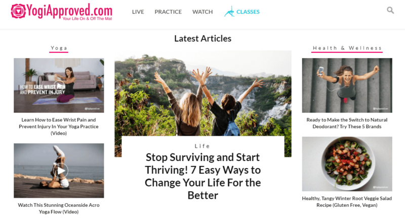 Yogi Approved's yoga meditation and lifestyle blog