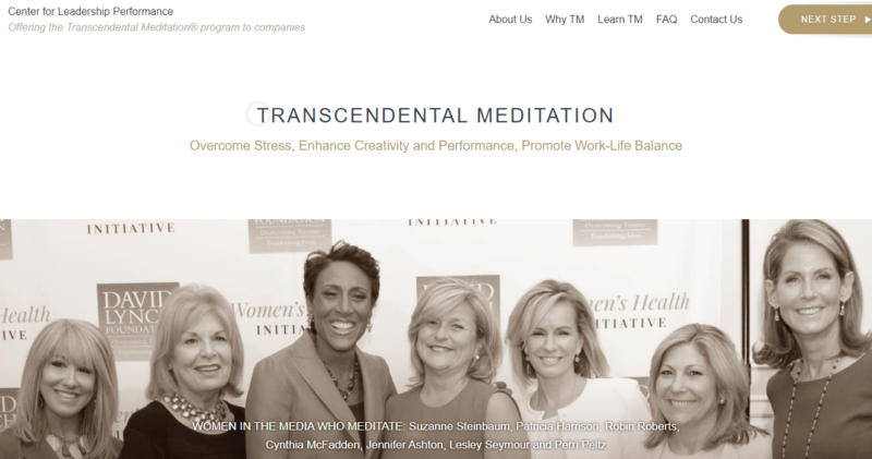 Center for Leadership Performance's transcendental meditation blog
