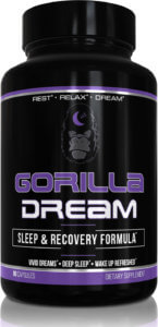 Gorilla Dream bottle brand label